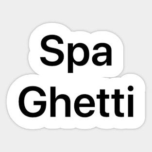 Spaghetti Sticker